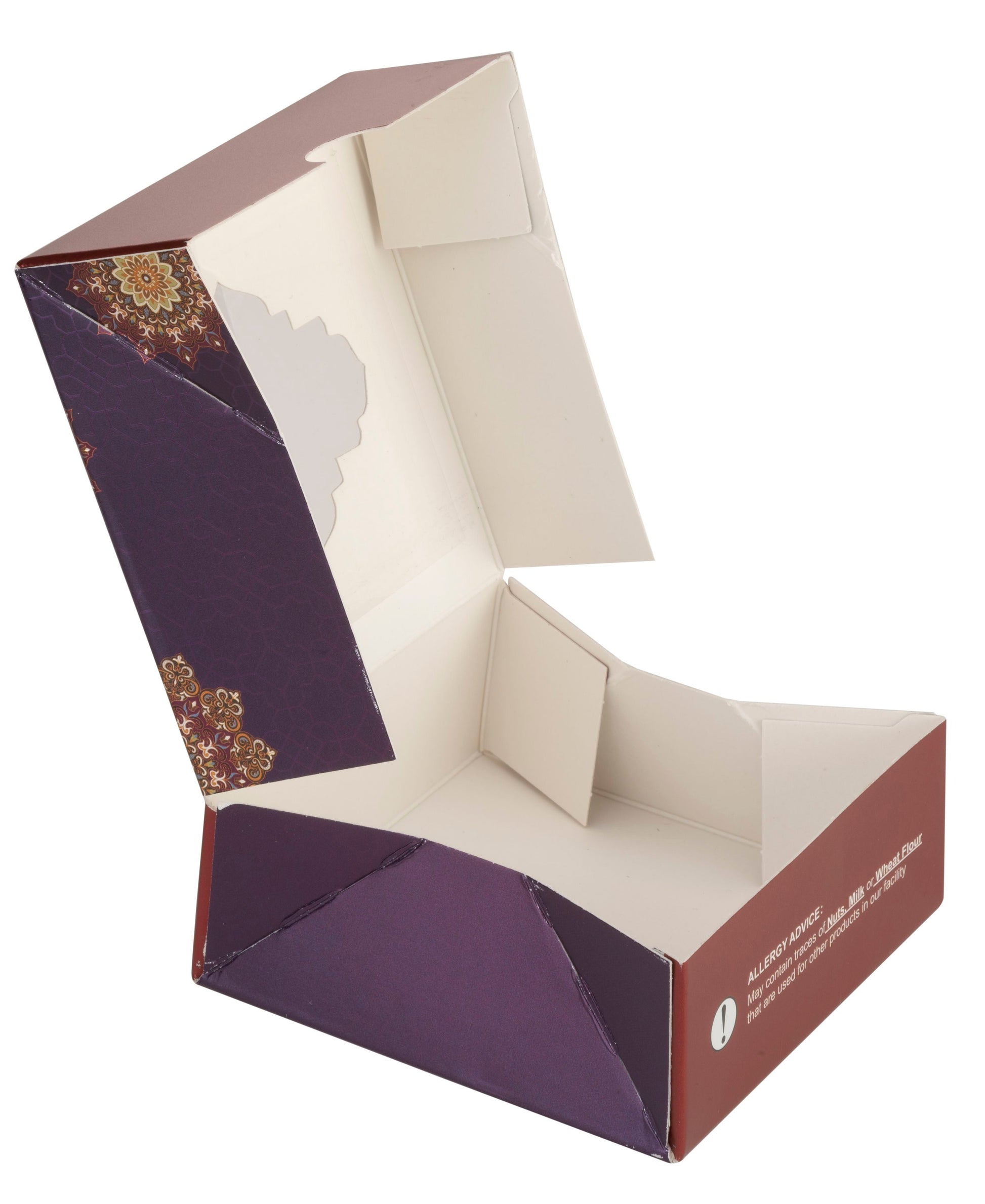 Printed Sweet Box - Purple Flower