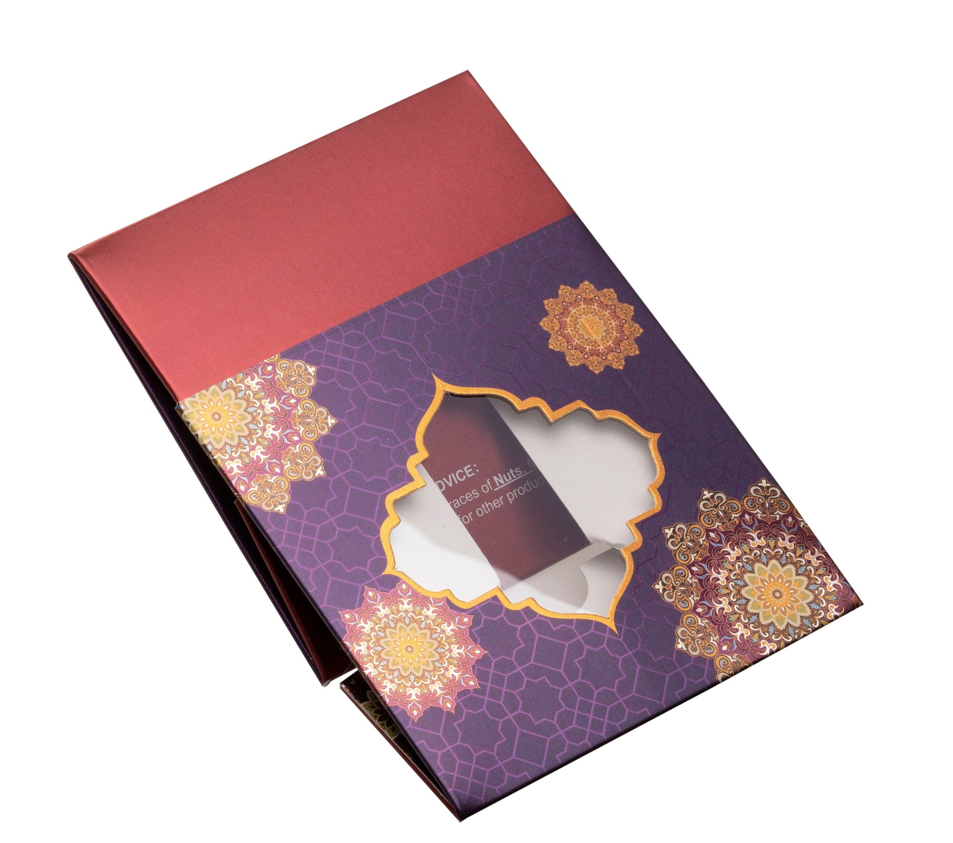 Printed Sweet Box - Purple Flower