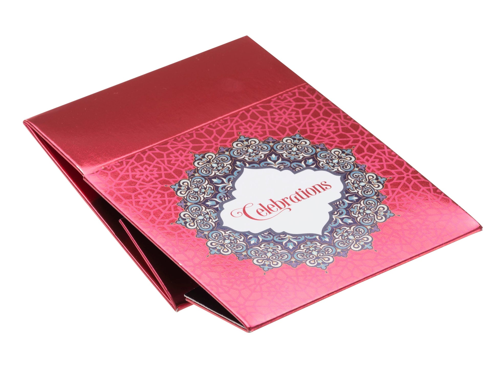 Printed Sweet Box - Deep Red