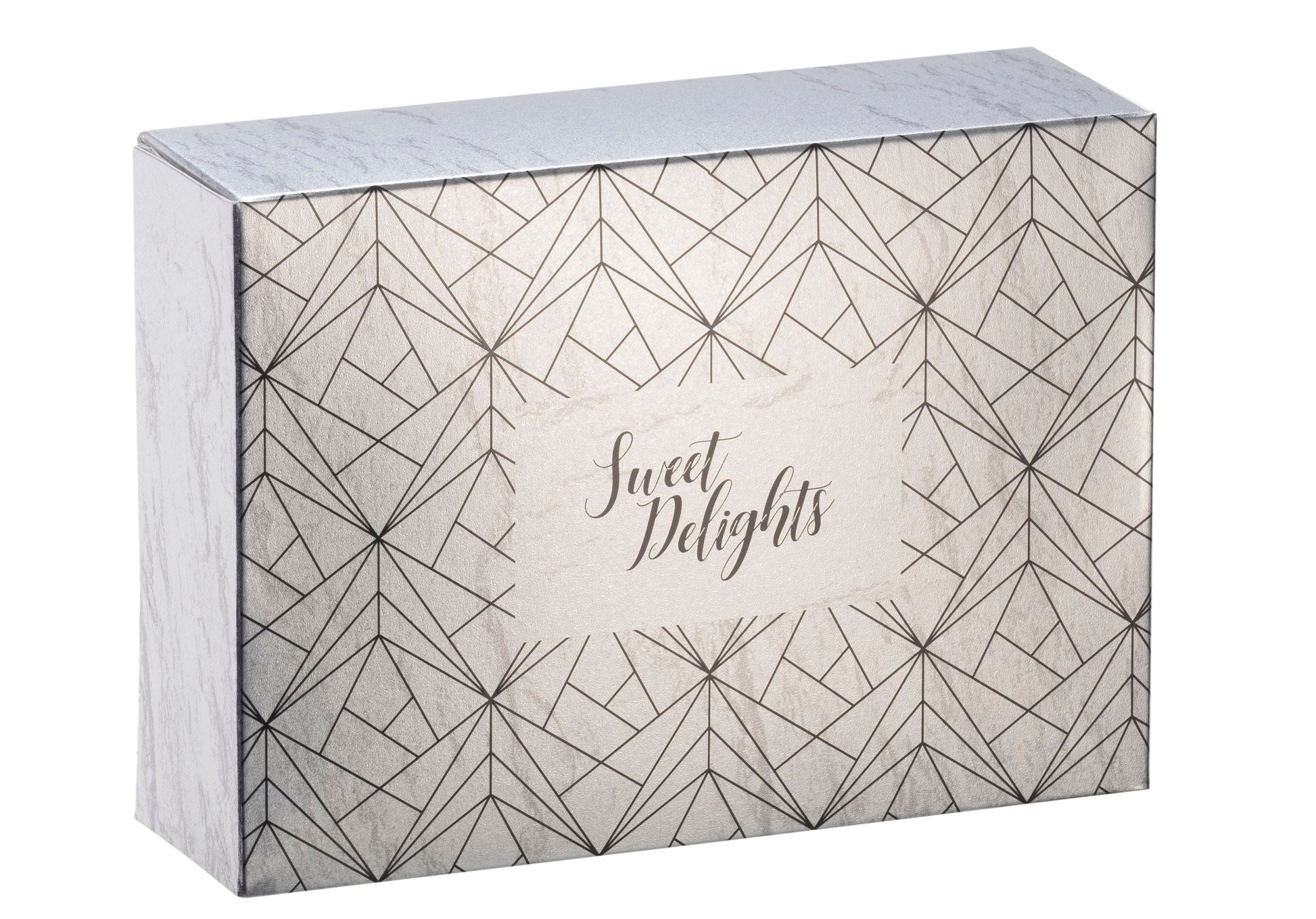 Printed Sweet Box - Silver