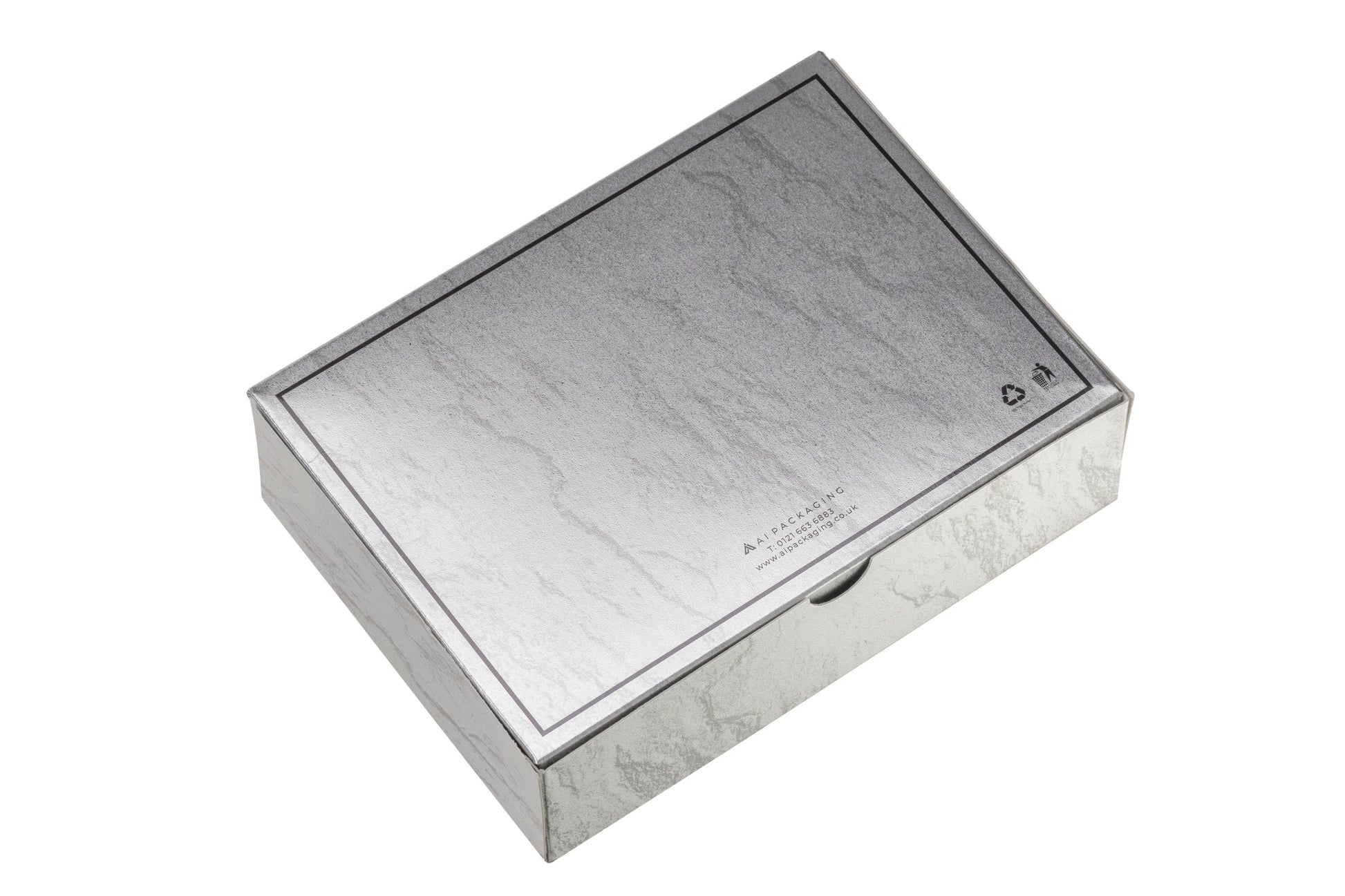 Printed Sweet Box - Silver