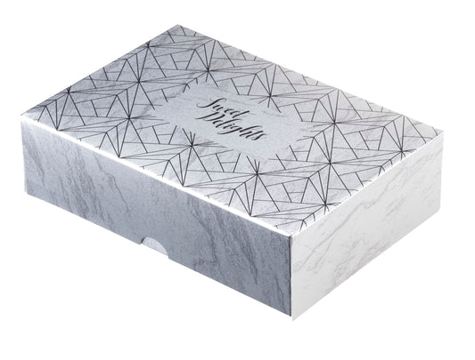 Printed Sweet Box - Silver